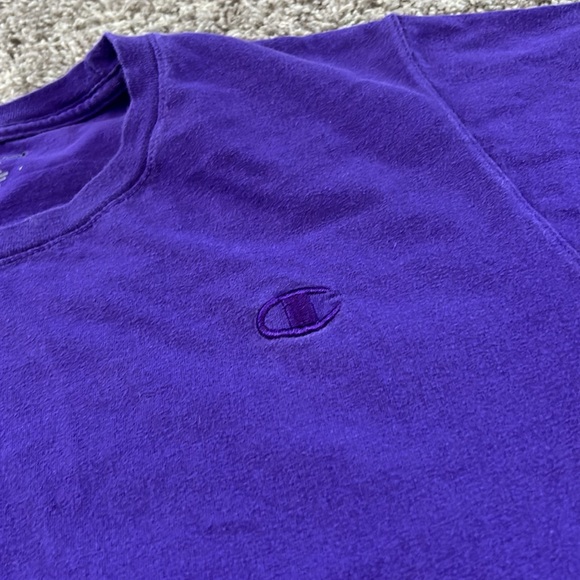 Men's‎ size small purple champion t shirt - Picture 2 of 6